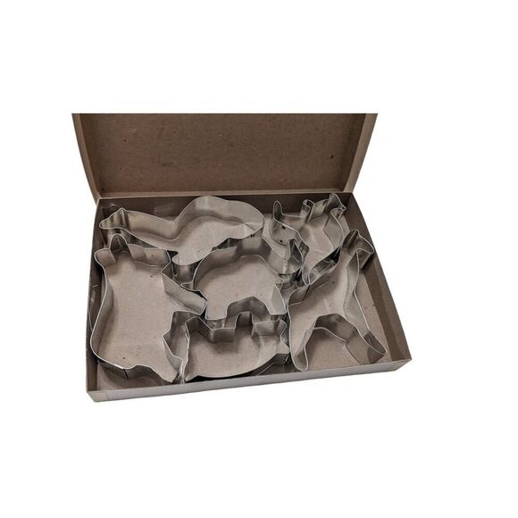 Noah’s Ark Metal Cookie Cutter Set Vintage‎ 1985 Fox Run Craftsmen Baked Good - Picture 4 of 4